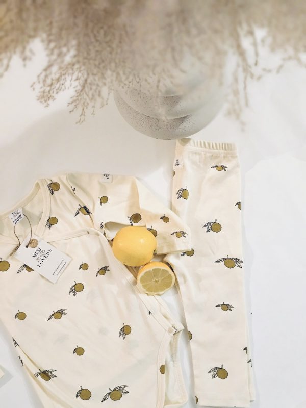 Bio Baumwoll Lemon Outfit – Bild 5