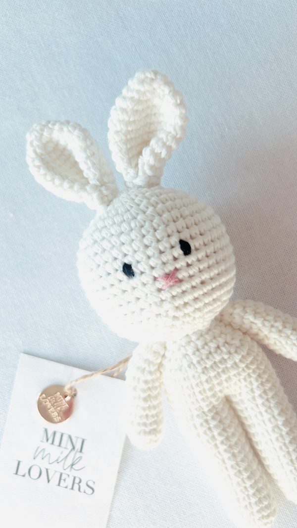 Rassel Hase gehäkelt – Bild 5