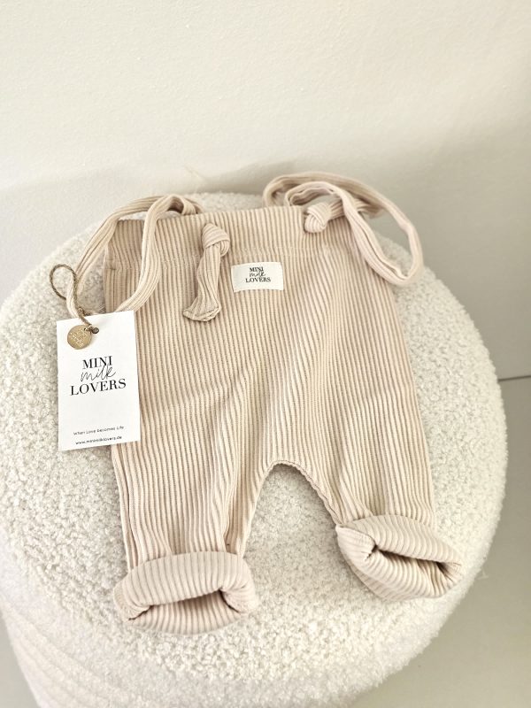 Latzhose Beige – Bild 2