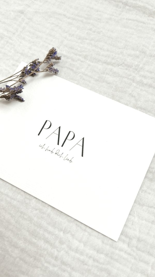 Papa ich hab Dich lieb – Bild 2