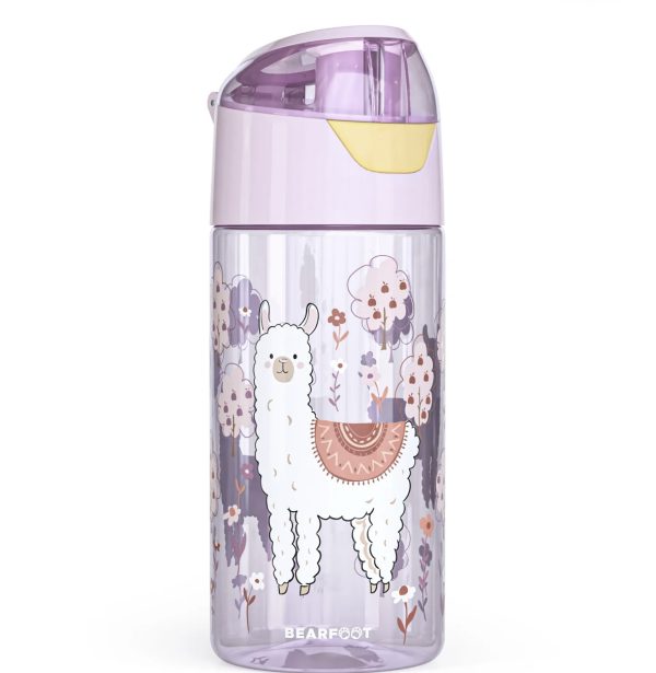 Kinder Trinkflasche, leichte Wasserflasche Lama