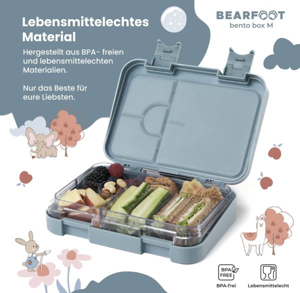 Kinder Brotdose, Bento Lunchbox Bär im Weltall – Bild 3