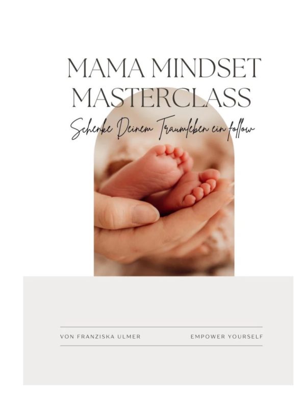 Mama Mindset Masterclass Buch