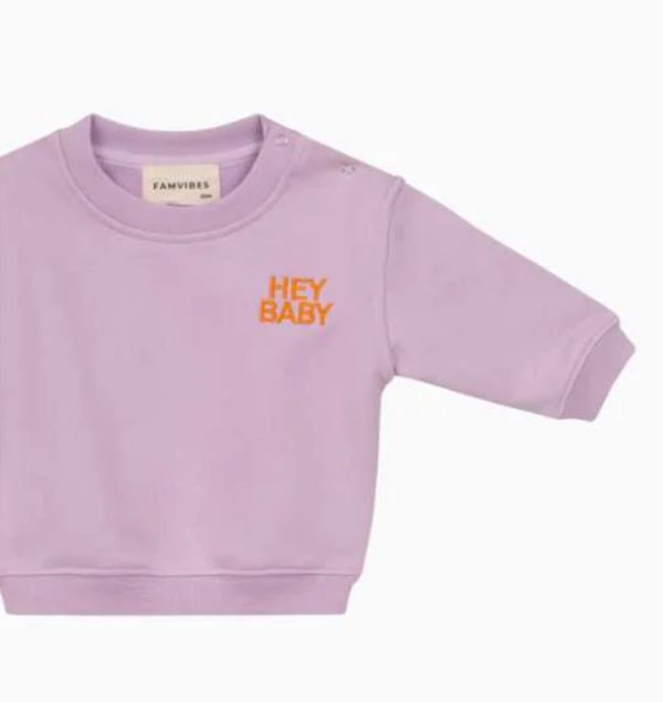 Famvibes Hey Baby Pullover