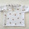 Croissant T-Shirt Offwhite – Bild 3