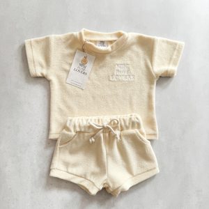 Frottee Set Cream