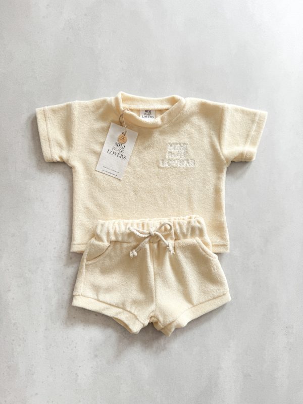 Frottee Set Cream