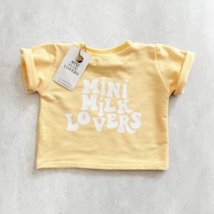 Retro T-Shirt Butter Yellow