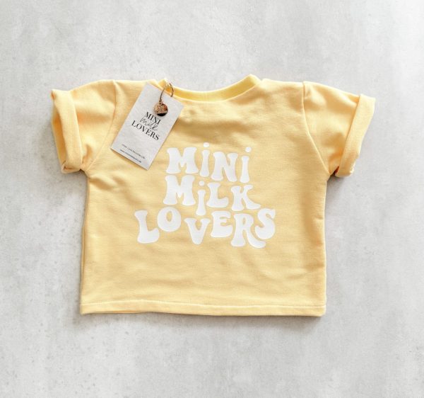 Retro T-Shirt Butter Yellow