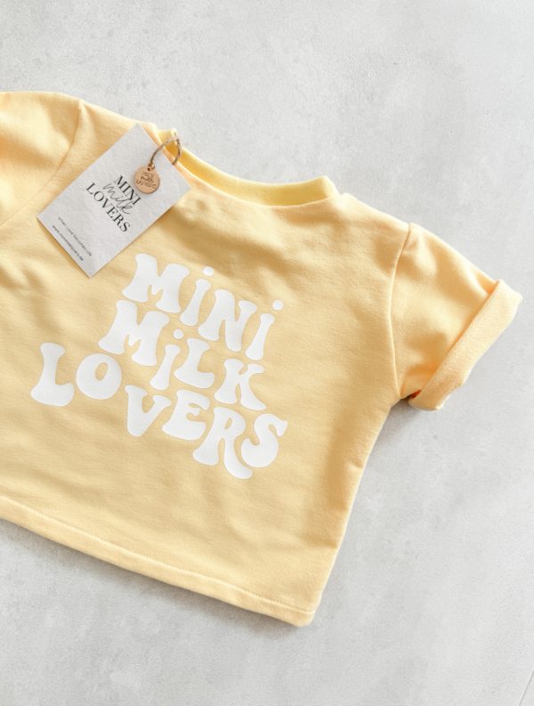 Retro T-Shirt Butter Yellow – Bild 3