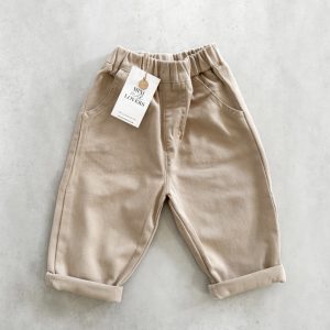 Wide Leg Hose aus Bio Baumwolle - EUR 74/80