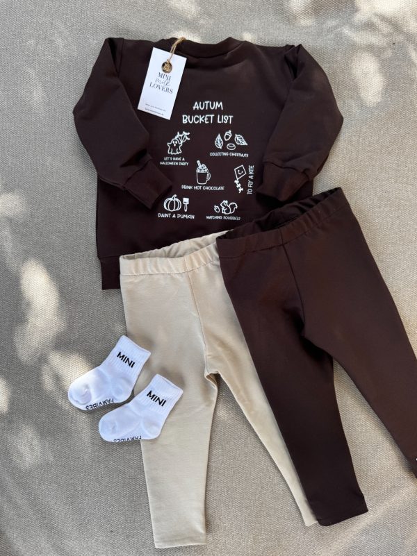 Autumn Bucket List Sweater in Chocolate Brown – Bild 2