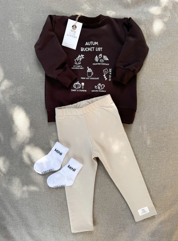 Autumn Bucket List Sweater in Chocolate Brown – Bild 3