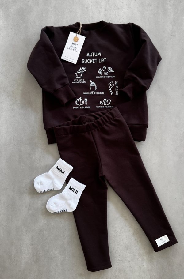Leggings Chocolate Brown – Bild 3