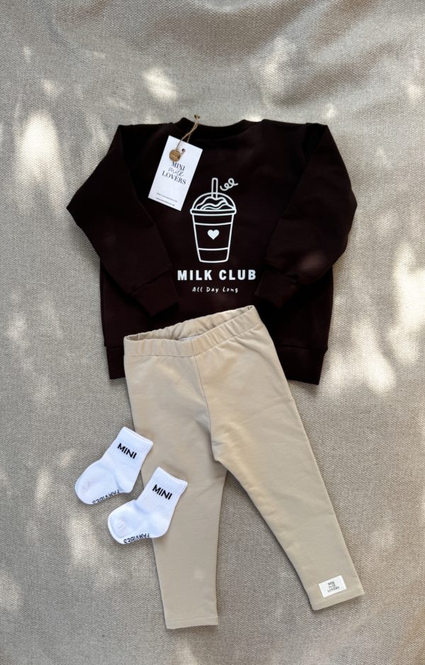 Milk Club Sweater in Chocolate Brown – Bild 2