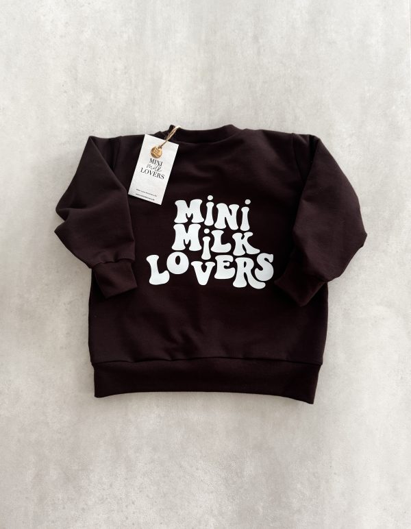 Retro Sweater in Chocolate Brown – Bild 5