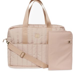 Wickeltasche Puffed Moos Jollein, Farbe Biscuit